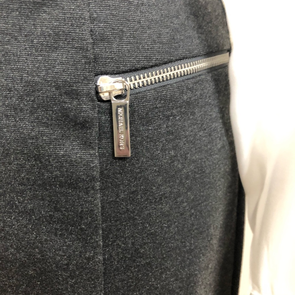 Gray Michael Kors Pencil Skirt Sz 12 - Picture 3 of 5